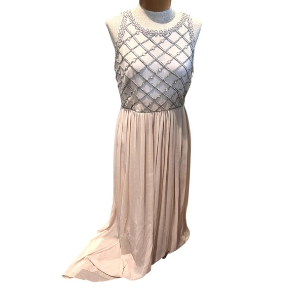 Adrianna Pappell, Women’s Formal Dress Size 8 NWT Prom Petal Pink Wedding Guest - Picture 1 of 12